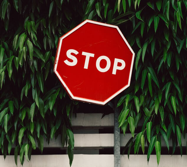 Знак Stop