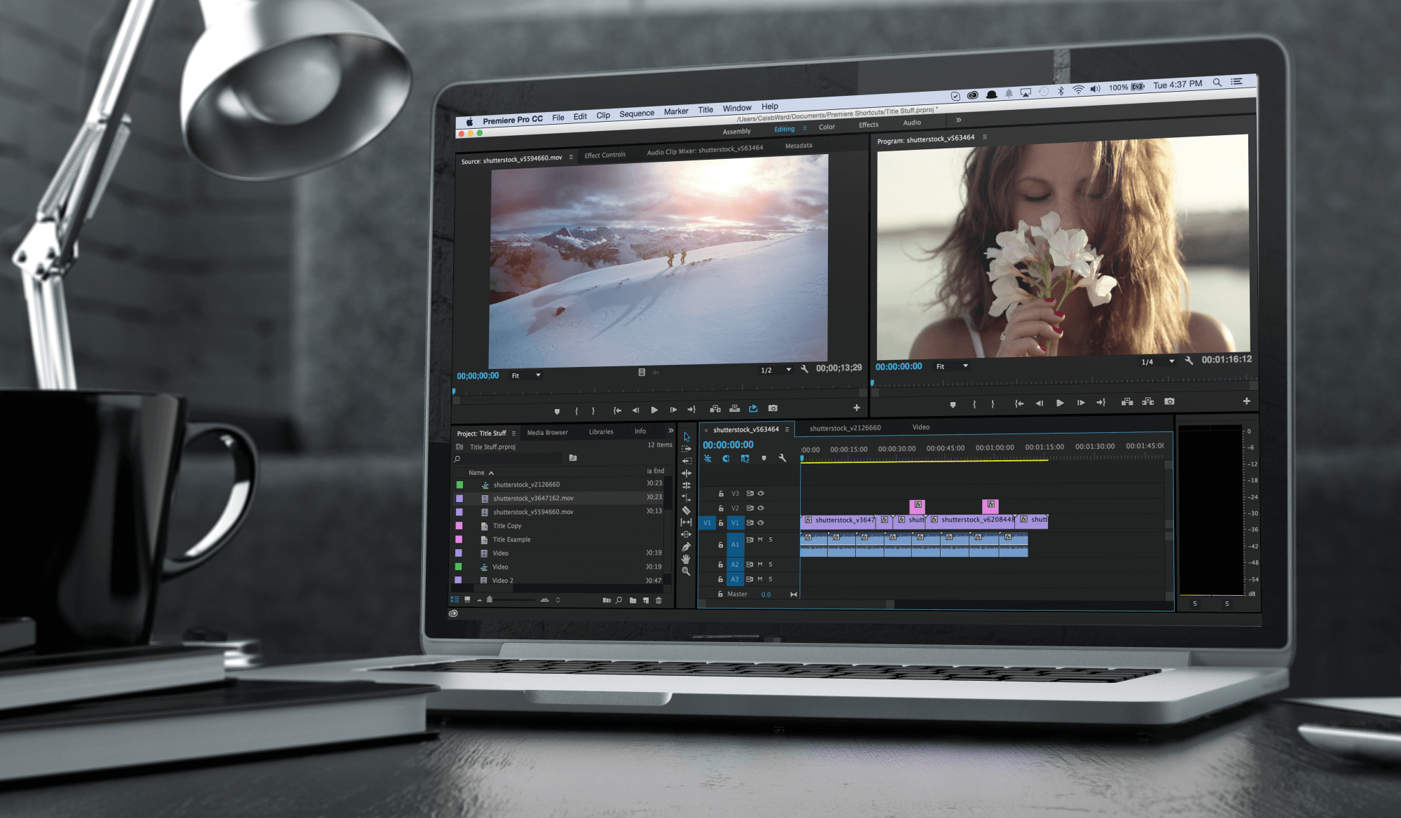 уроки по монтажу видео в Adobe Premiere